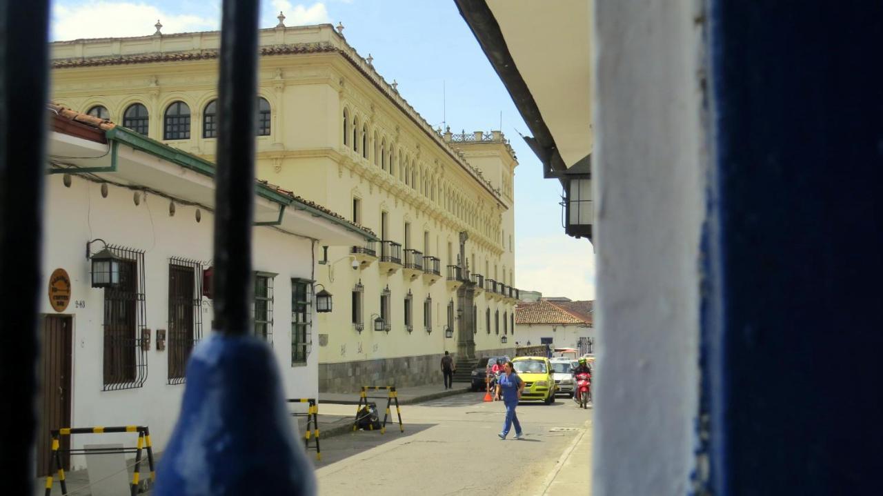 Lienzo Hostel And Mural Art Museum Popayan Exterior foto